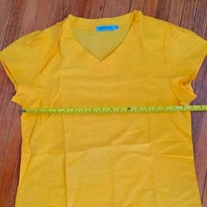 Vivid yellow dress NWOT